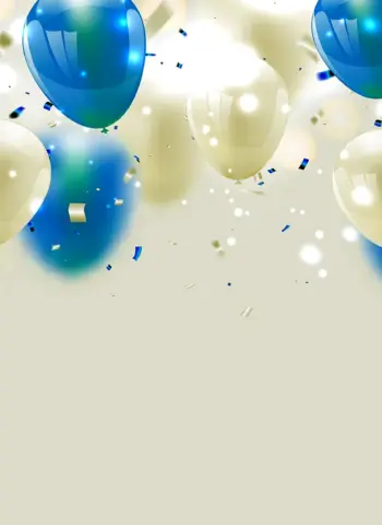 Праздничные фоны с воздушными шарами