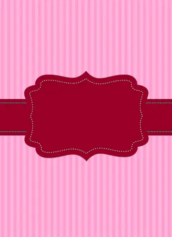 Розовый баннер